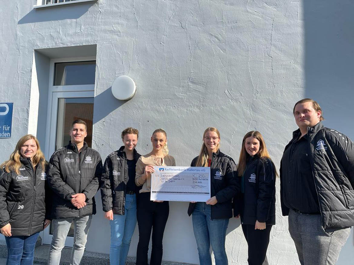 Spende Raiffeisenbank Hallertau